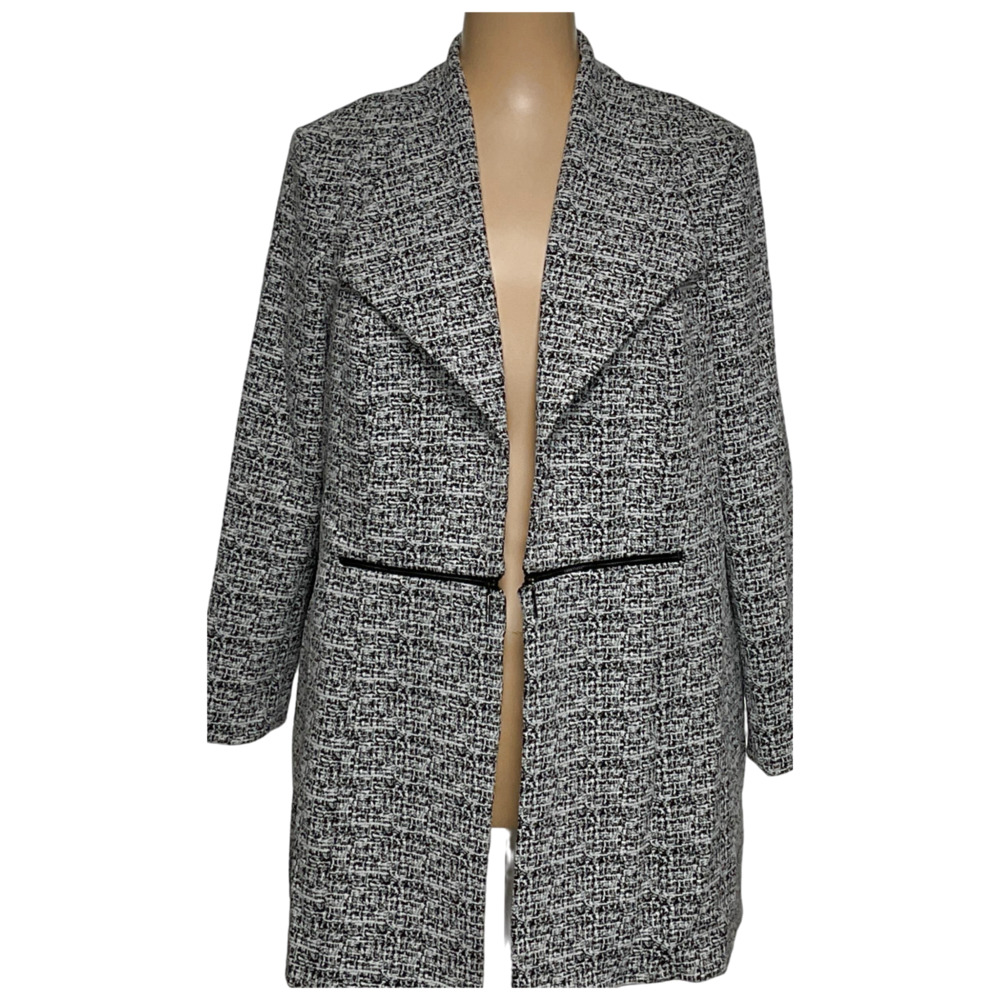 Kasper Black Cardigan Sweater, Plus Size 20W